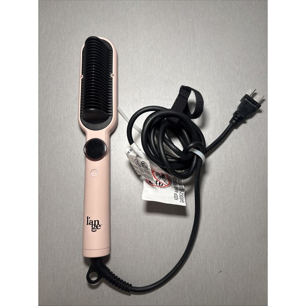 L'ange Lange Smooth It 2-in-1 Digital Straightening Comb Pink Model HT018S